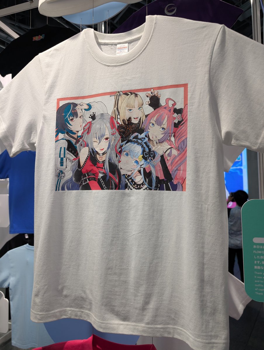 渋谷TSUTAYAのSplash T-Partyに来たよ！ヴィヴィたんのTシャツ可愛かっ