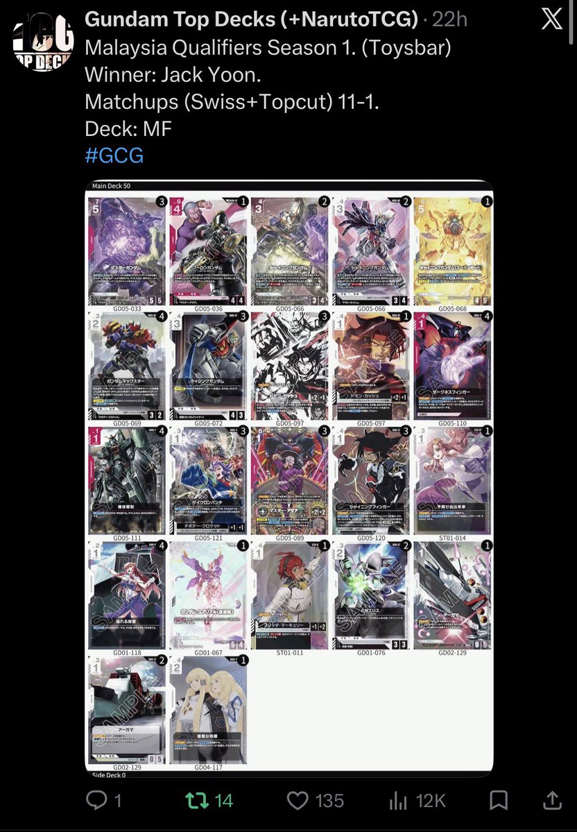 JackYoonTCG's tweet photo. Thanks for the featured https://t.co/Mo1aDqIvRp
