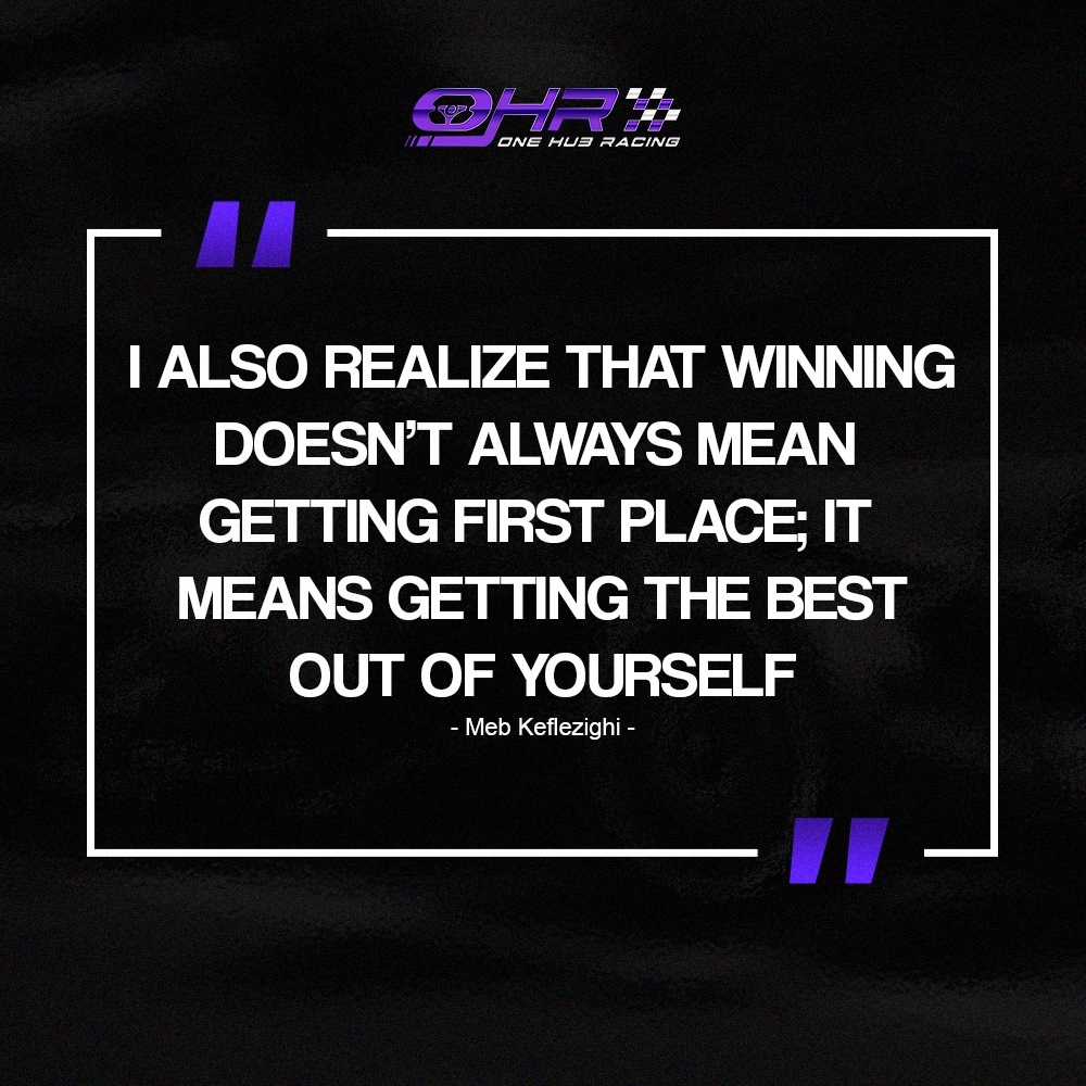 OneHubRacing's tweet photo. POST RACE QUOTE

It doesn't always go the way you want. That doesn't mean you give up 💪

#PostRaceQuote https://t.co/XzAIDwtYNB