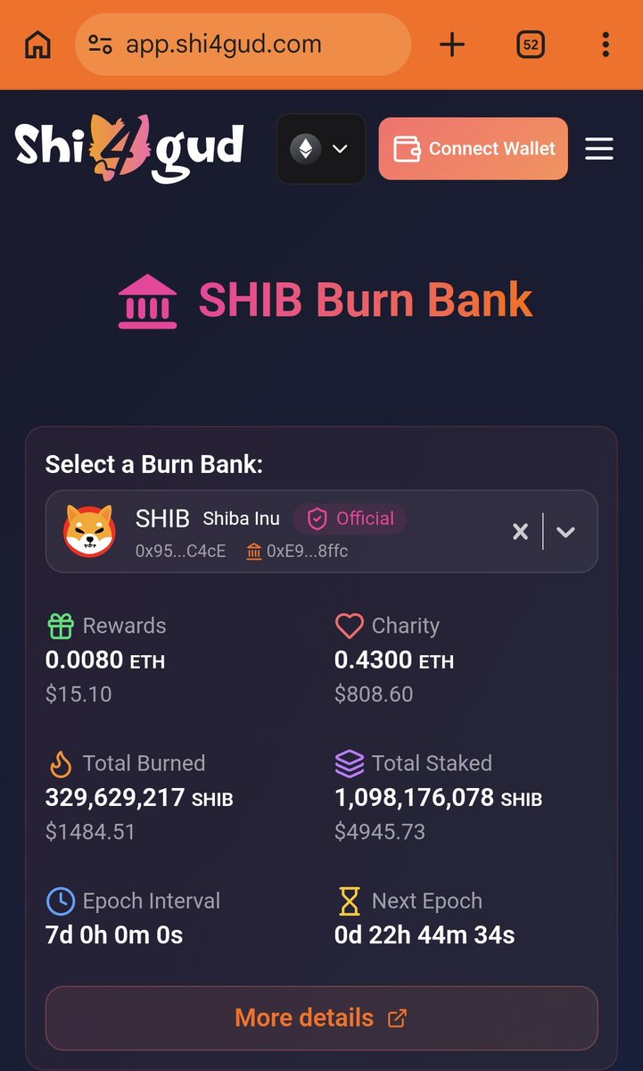 OGFintoshi's tweet photo. @Core_002 Shina @ShinaToken burning most of these coins 🔥 https://t.co/y5B4PlYplK