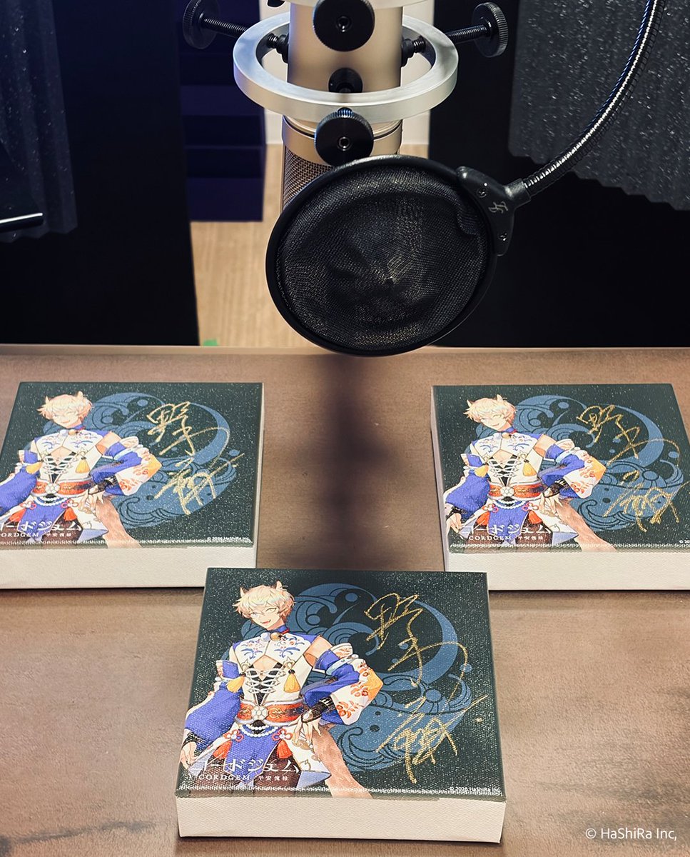 CORDGEM_PR's tweet photo. 🎮コードジェム開発中🎙️
今回は 花相 の収録😺
珍しい獣人族の生まれ。夜鯨衆の中では明るくムードメーカー。
#コードジェム開発中　#コードジェム https://t.co/cIwVTxF2oZ