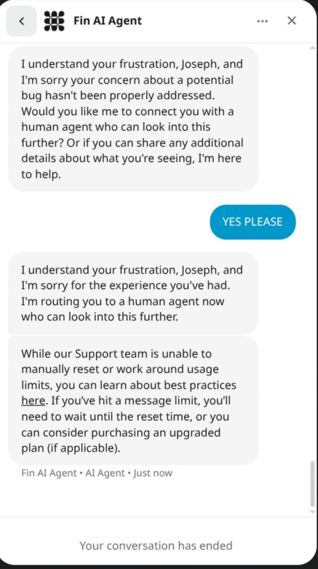 StackTech's tweet photo. @thsottiaux Can you reset my Claude usage? It seems to think I should be limited when I still have usage left... and then there's this support nightmare... glad I have Codex to back me up! https://t.co/6xKaUcBKLE
