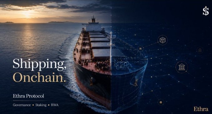 CkayPrime's tweet photo. I think many people are looking at ETHRAINVEST and @EthraShip as if one is the “real business” and the other is the “crypto project.”
The more I dig into it, the more I see them as two layers of the same story.
The important part is the order.
The maritime operations came first.
Real dry bulk vessels, real charter activity, real operational experience, and real revenue from shipping.
Only after that did the onchain layer begin to take shape through Sea Verity and the broader RWA infrastructure.
That distinction matters.
A lot of RWA projects start with a token and promise that assets will eventually follow.
This setup appears to have started with the assets and the operating experience first, while keeping the $SHIP ecosystem and the regulated vessel-backed structures deliberately separated.
For me, that makes the narrative much easier to understand.
Not “shipping wrapped in crypto.”
More like years of shipping operations connected to an onchain intelligence and infrastructure layer. 🌊⚓