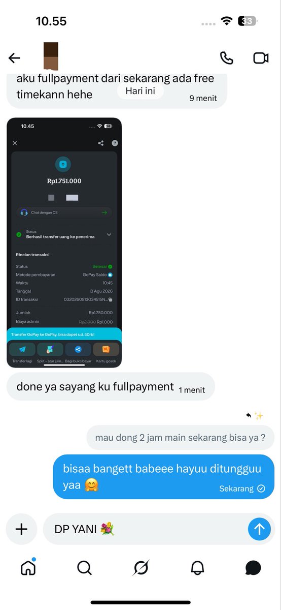 hacpye's tweet photo. YEAY BERTEMU ORANG SANGAT SANGAT BAIK LAGI 🙂‍↔️🥰💓 https://t.co/thwbtmiAHu