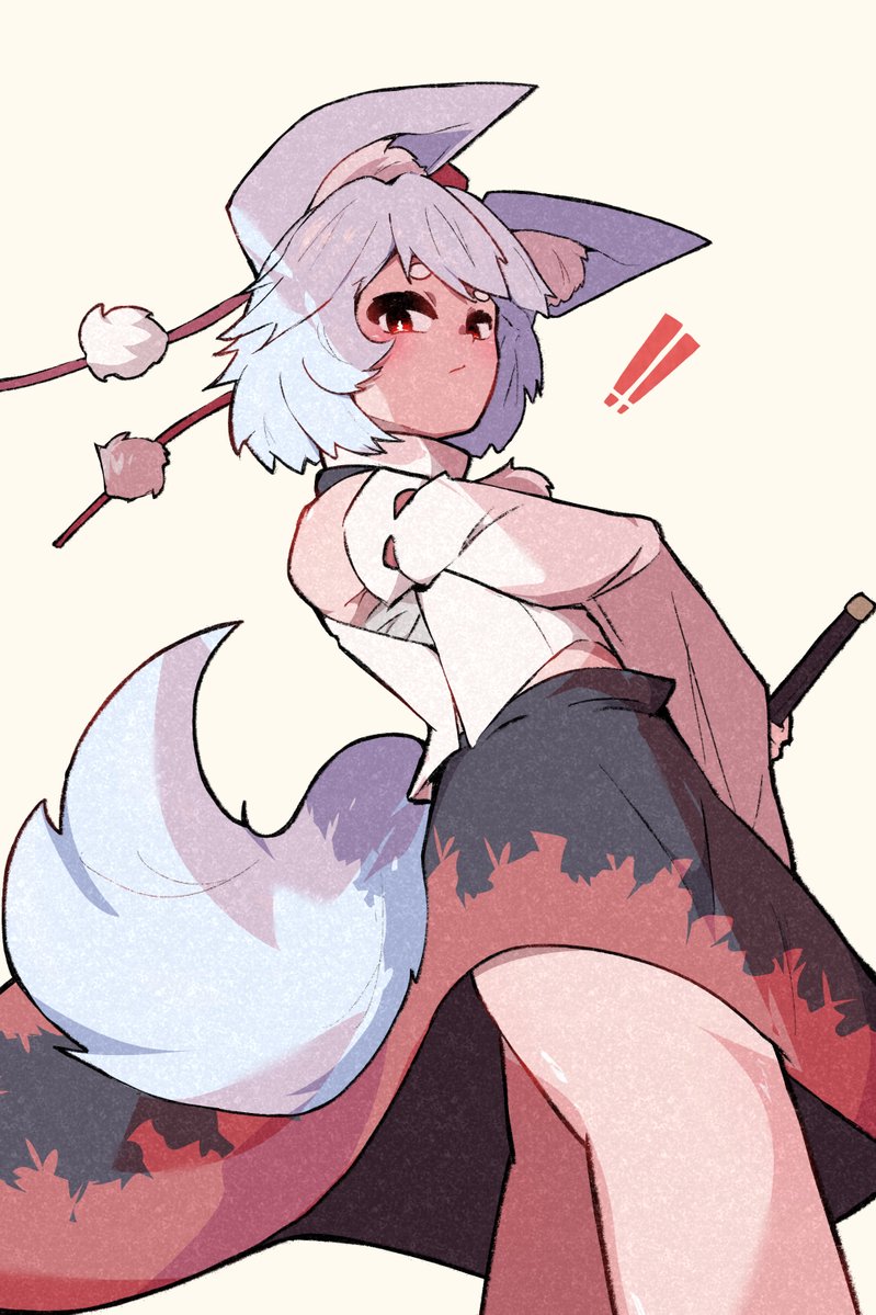 Waniko_'s tweet photo. 犬走椛。 https://t.co/9vlJmkKMQD