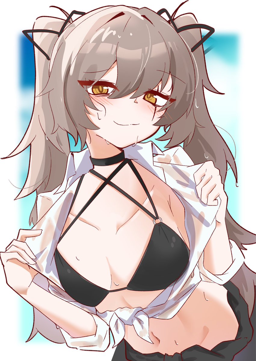 kaerudoru's tweet photo. 暑いからね https://t.co/OCSz91R7AZ