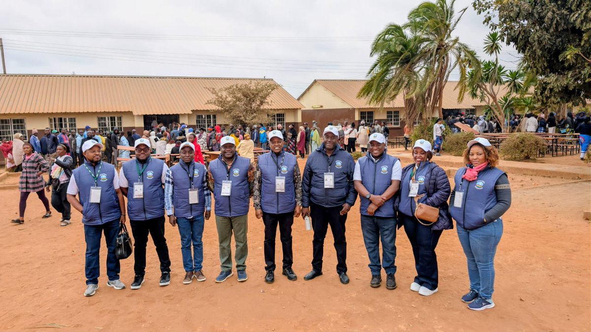 FPCIRGL's tweet photo. #ZambiaDecides2026 
#ZambiaDecides 
#ZambiaVotes2026
Election Day :
Hon MPs and other Short Term Observers proceed with Observing General Elections in Zambia