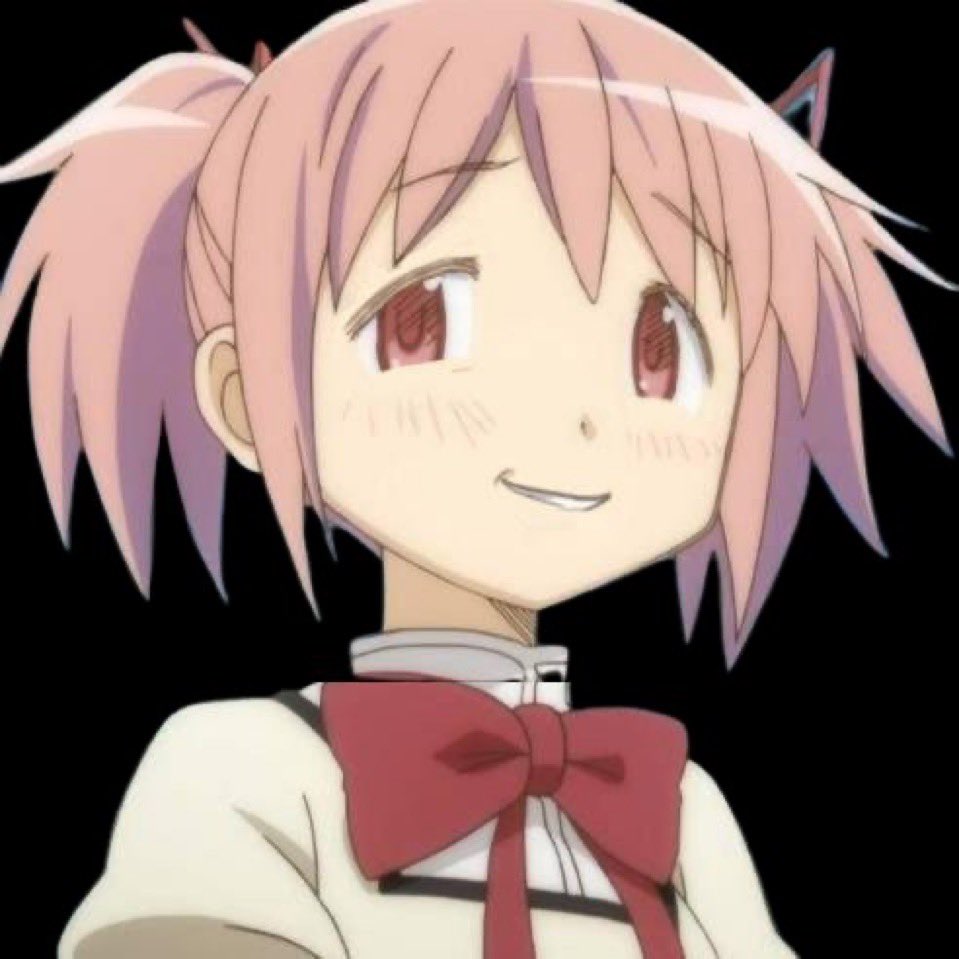 lycheemadoka's tweet photo. i love these images of madoka because she looks so much more mischievous than usual https://t.co/oT9IBpW1vy