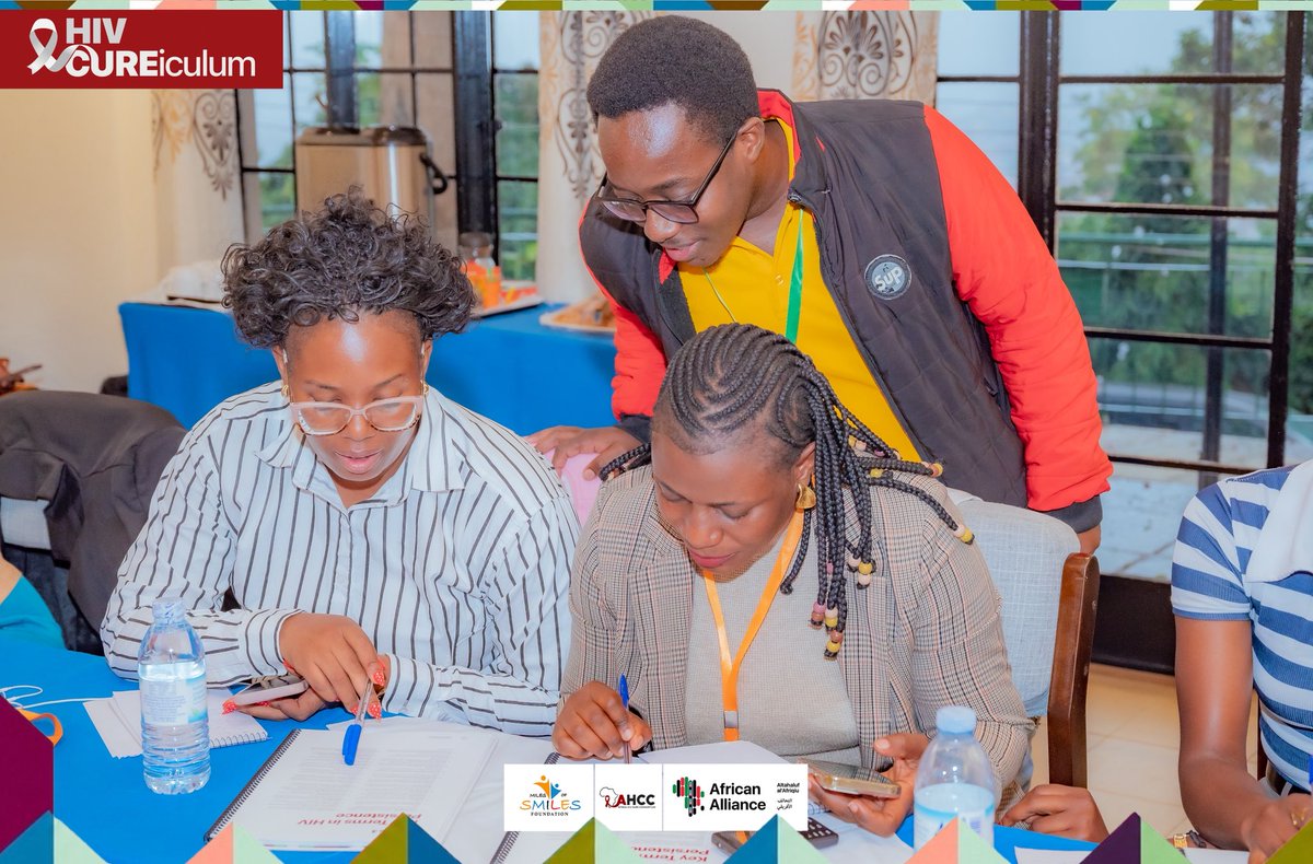 MOSmilesUg's tweet photo. Knowledge sharing in action! Groups explored HIV persistence via interactive sessions, breaking down key terms like reservoirs & viral latency to understand why HIV remains even with treatment suppression.
#HIVCUREiculum #HIVPersistence #HIVCure #EndHIV https://t.co/dWc76nJ9KE