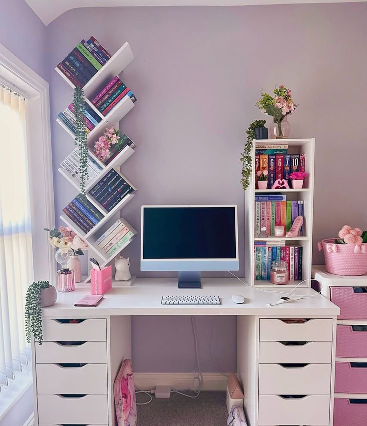 Aurielle007s's tweet photo. Cozy study and work corner https://t.co/GjfoKzQPlw