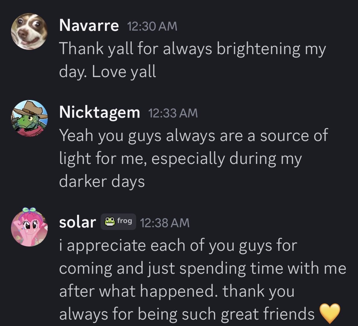 Altuhoh's tweet photo. You know what? I’m so glad to choose my friends wisely now. https://t.co/qBPPsccuaT