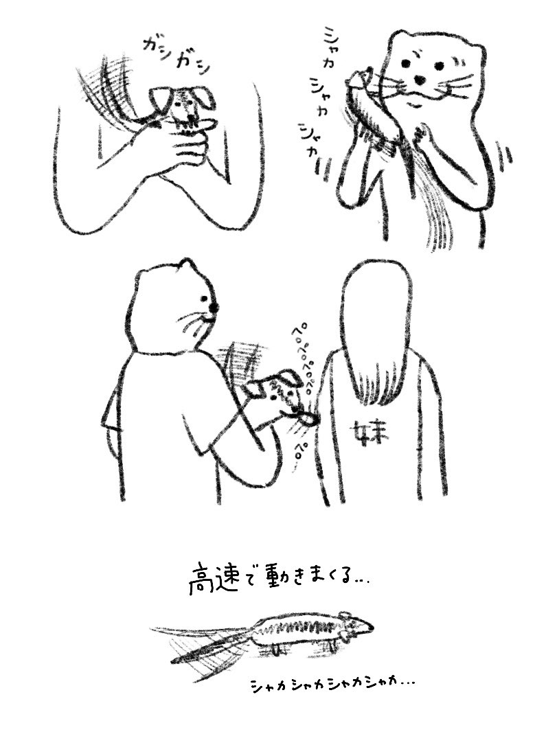 tomoko_ko's tweet photo. 日記「親戚の家に犬がやってきた」 https://t.co/NnCvAxDQKo