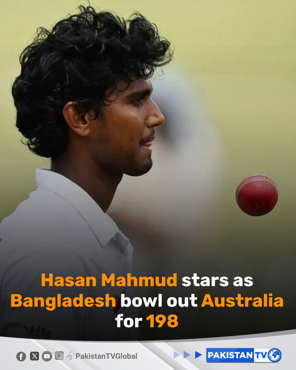 Bangladesh Shocks Australia in Historic Test Finale: Hasan Mahmud's Career-Best Performance