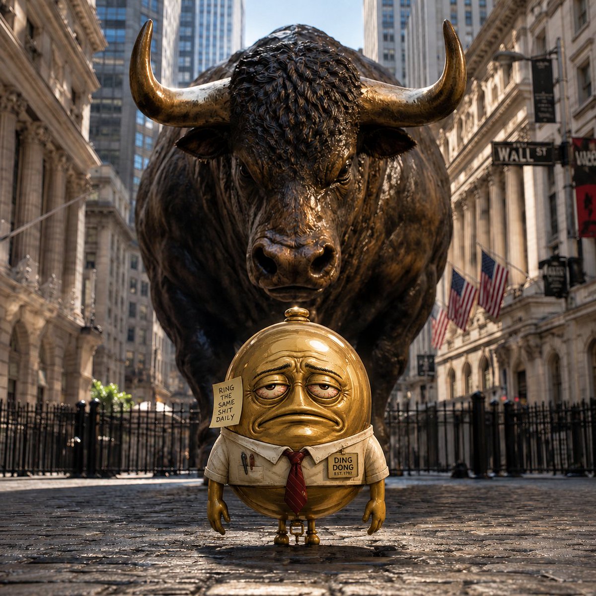 dingdongrhc's tweet photo. wallstreet spent 15 yrs calling crypto a casino

now they're tokenizing the casino

ding dong https://t.co/9UKSo77IBF