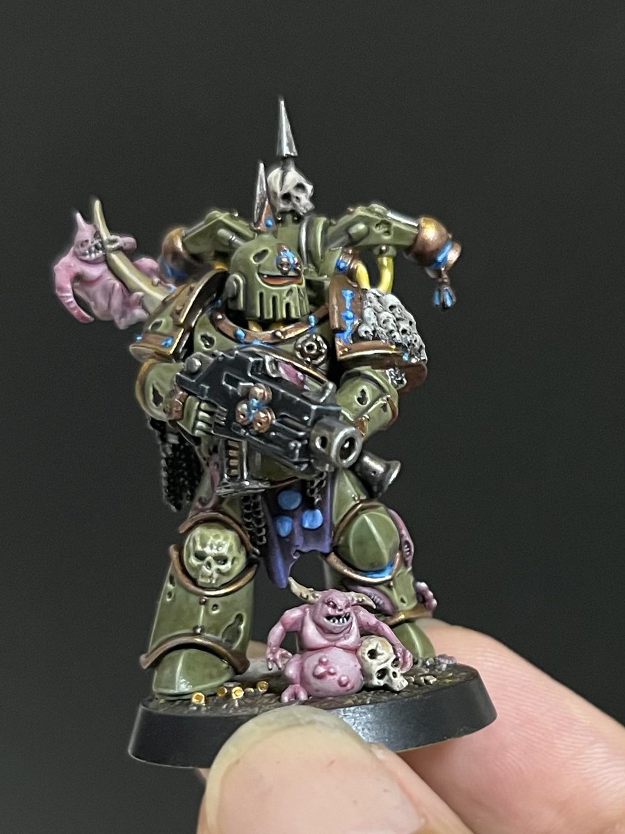 Toku_bay's tweet photo. プレーグマリーン・ウォリアー
完成
#warhammer 
#ウォーハンマー https://t.co/UFvDAOgzOF