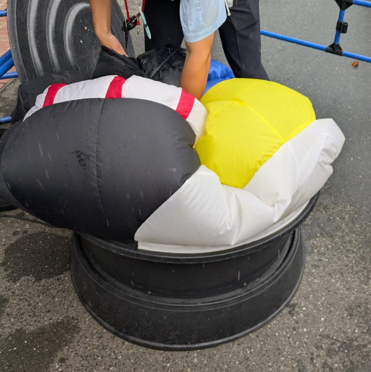 た*く様 つば九郎　収納ボックス　かたづけろー！ちらかすなー！ つば九郎が収納されていく様子みれて楽しかったです！
