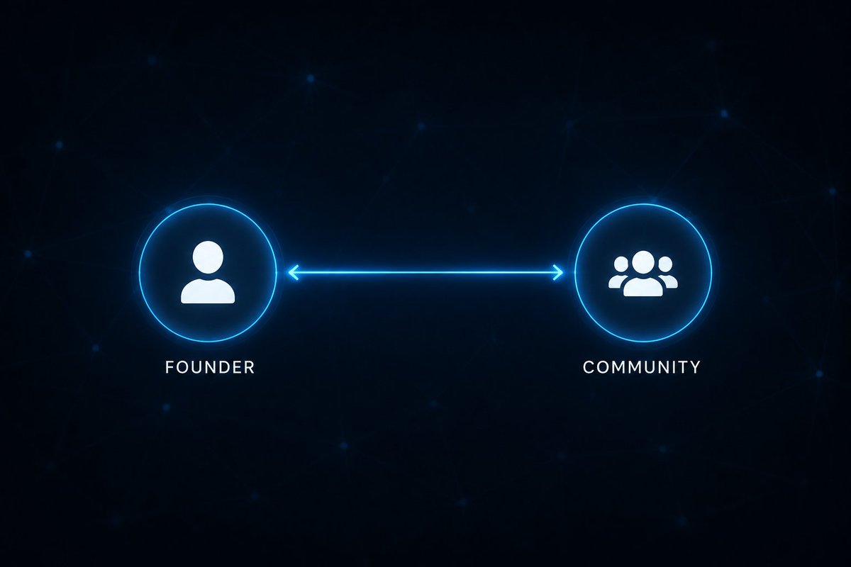 LupinXBT's tweet photo. A quick reminder to founders:

Your community members are partners, not your EXIT liquidity. So build a mutually beneficial relationship with them.🤝

A true "community building" lifts the entire ecosystem.

Everyone should gain value, not just for a chosen few. https://t.co/bkvdZFwoJU