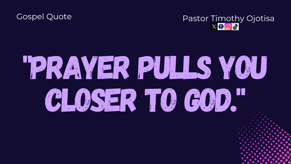 ajaluogun's tweet photo. Gospel Quote from Pastor Timothy A.I Ojotisa https://t.co/tNXD8JjQMP