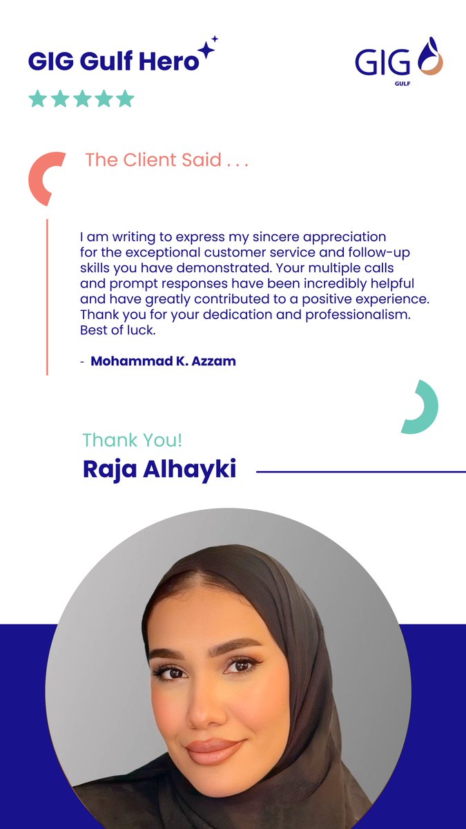 giggulf's tweet photo. Congratulations to Raja, Sarah, Elias &amp; Fadhel on this well-deserved recognition! Your dedication, professionalism and commitment truly embody the values of GIG Gulf. Thank you for your outstanding contributions! 
#GIGGULF #EmployeesOfTheMonth #TeamGIGGulf #Excellence https://t.co/Zgqy3kCCtY