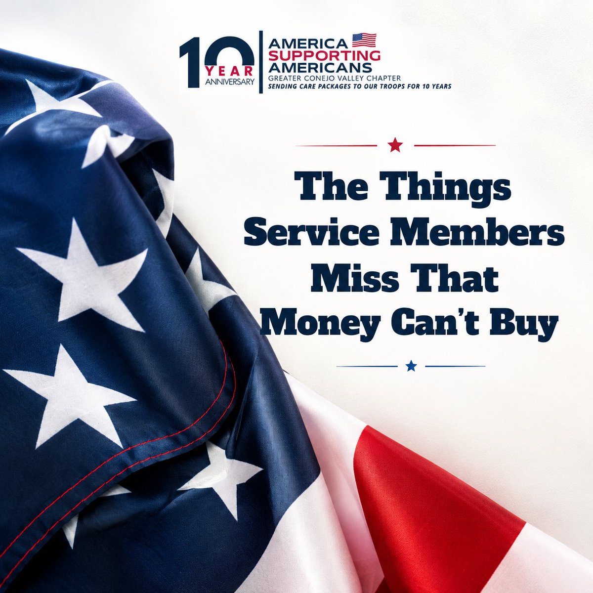 GcvcAsa2153's tweet photo. Some things money can’t buy.
A home-cooked meal, a family hug, or a simple “We miss you.”
For service members, those moments mean everything. 

#MilitarySupport #MilitaryFamilies #SupportOurTroops #MilitaryLife https://t.co/TRQpN3K37l