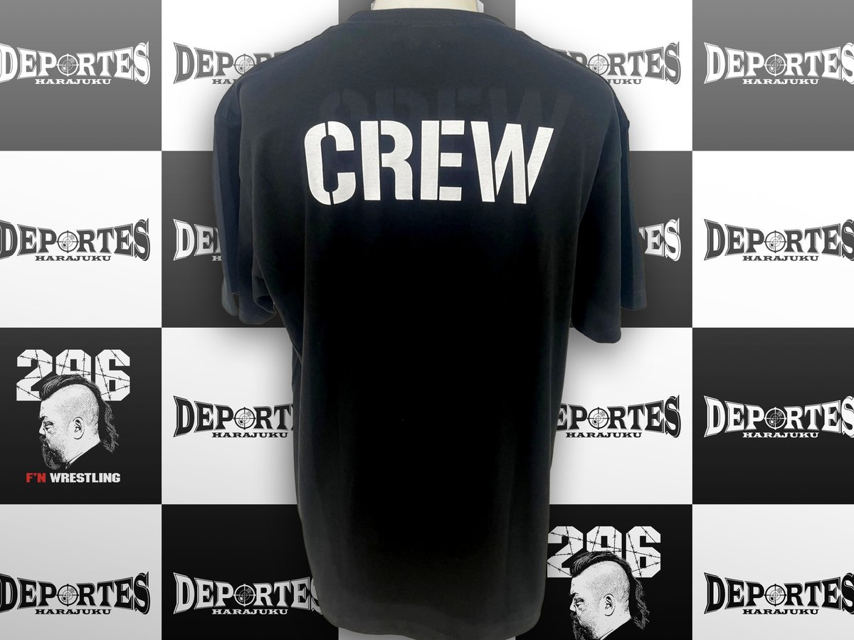 DEPORTES_SHOP's tweet photo. 【#DEPORTES】再入荷「TEAM296Tシャツ」好評の為再入荷、 シンプルなデザインで普段でも着やすいと思います サイズはM～XXXLまで 4,400円（税込） 296フリークはマストバイですよ 再入荷につき全サイズございます #デポルテス #TEAM296 #プロレス https://t.co/IG4AySmHH9