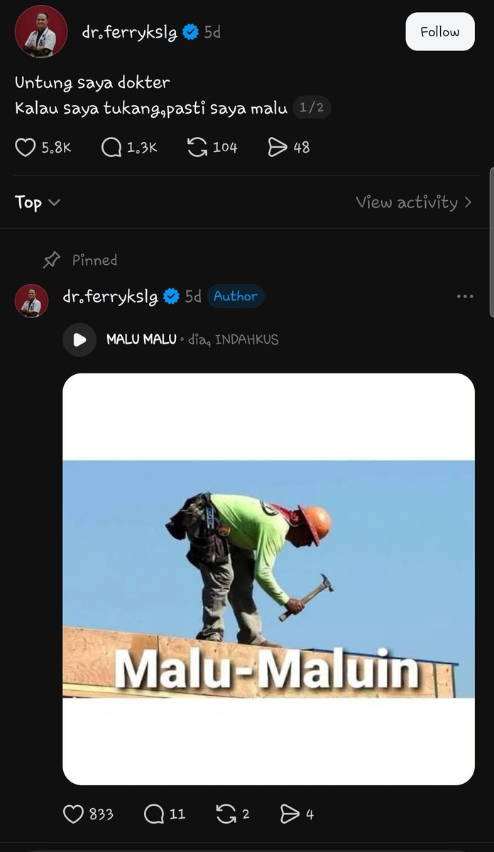 Myrh_1606's tweet photo. @KucengTerbanggg Apasih warga X ni panasan banget heran.. ini tuh postingan threads, ada lanjutannya ni! Dan postingan kaya gni banyak banget biar mancing view! https://t.co/JqdLAkROiE