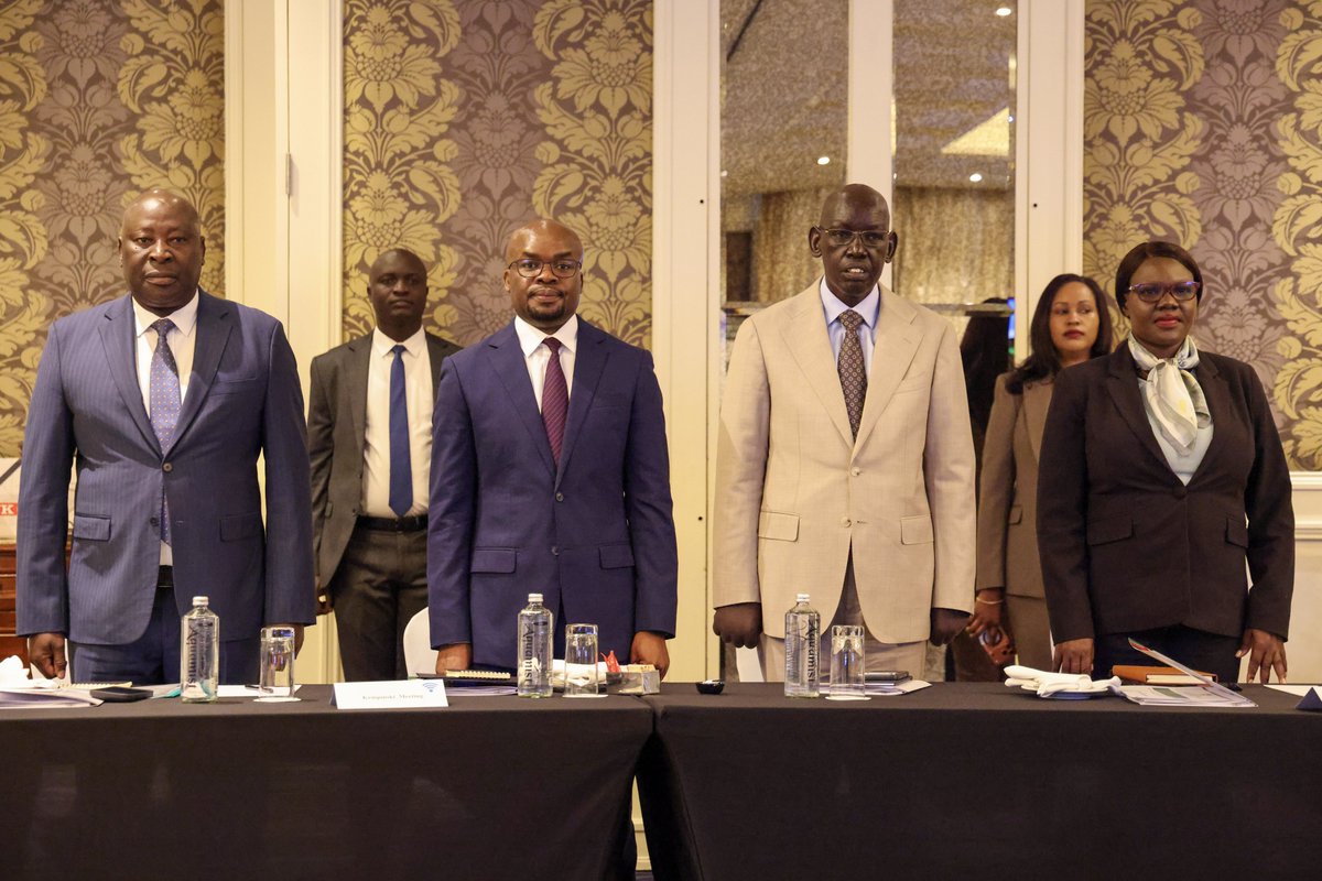 DRSKenya's tweet photo. 1/2 Today, the National Steering Committee of the ##ShirikaPlan met to discuss the Implementation Framework for the Plan which will be validated by stakeholders later for Implementation. 

Present were: Gvn Jeremiah Lomorukai (Turkana), PSs Ms. Regina Akoth Omba (Trade), https://t.co/Q2vZUx4Uku