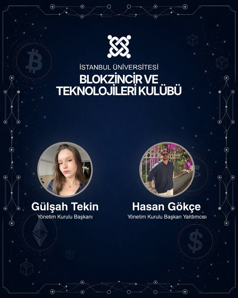 istanbulchain's tweet photo. 🖇 İstanbul Üniversitesi Blokzincir ve Teknolojileri Kulübü
2026-2027 Dönemi Yönetim Kurulu ile tanışın. 📌 #IstanbulChain https://t.co/9WtnsV3vmV