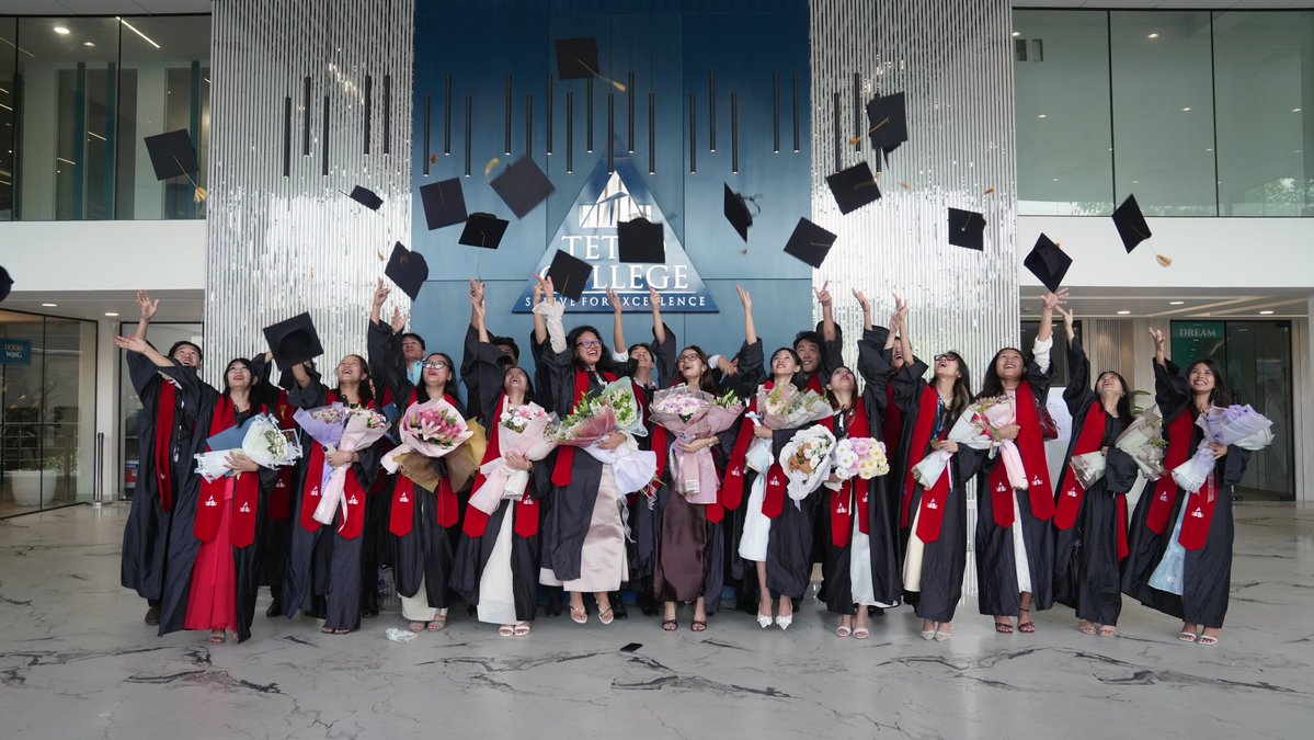 TetsoCollege's tweet photo. A day to remember, a journey to celebrate.

Congratulations to the Class of 2026! Here’s to the memories, milestones, and new beginnings ahead. 
Go forth and strive for excellence. https://t.co/bBivdwAlJR