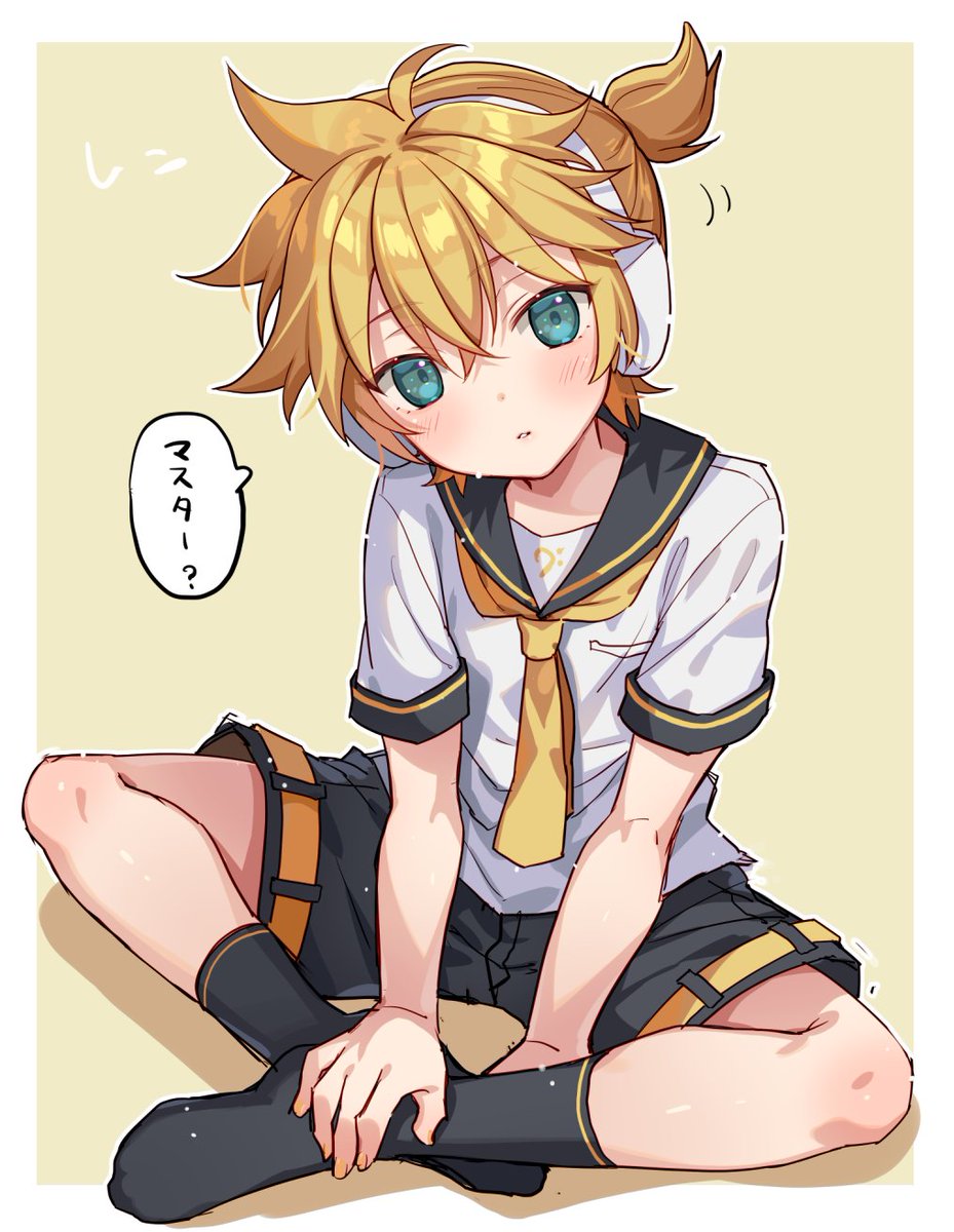 ginziro525's tweet photo. 鏡音レン https://t.co/wfkRQKjTuC
