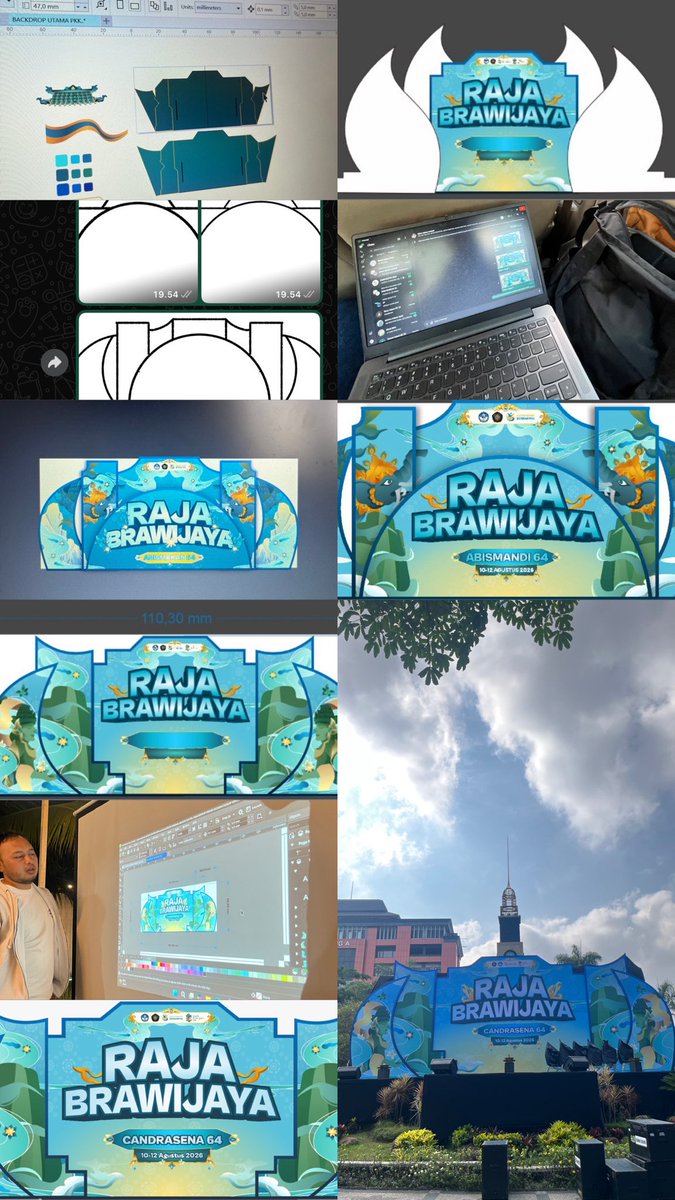 pw4ij0_'s tweet photo. terima kasih atas kesempatannya untuk bisa membangun, mengonsep, mendesain panggung yang megah ini🙌🏻💙 https://t.co/x91Jk3LQHs