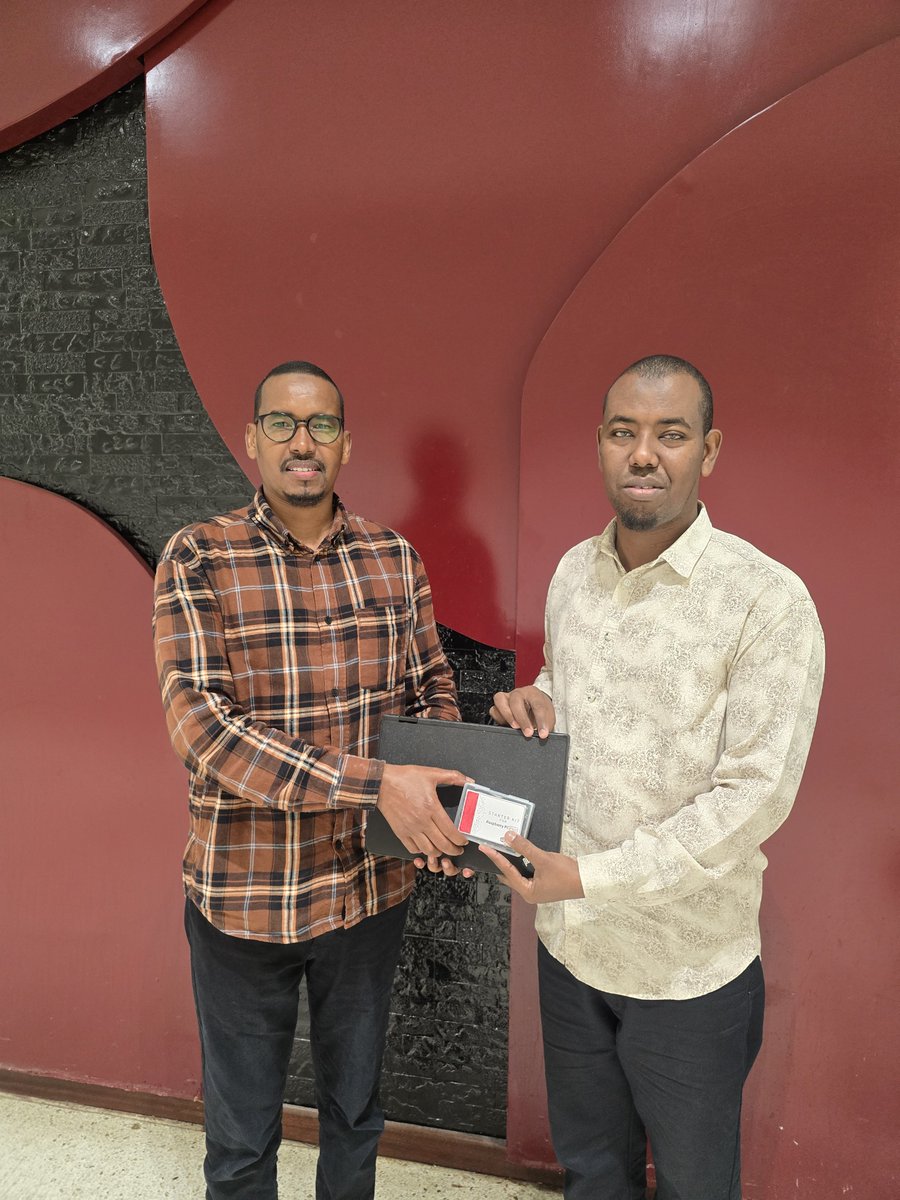 abdinoormahdi's tweet photo. I am absolutely bursting with pride and excitement!
History was made at the 9th Young Scientists Kenya (YSK) exhibition as Hafsa Ibrahim Adan and Asha Harun Yarow from Senior Chief Adano Girls Day Secondary School in Wajir emerged as overall winners. They triumphed over 308 finalists from 125 schools with their AI-based environmental monitoring and drought risk prediction system.
To celebrate our girls achievements and encouragemore girls to pursue STEM, at M-lugha and Nexa Academy,we have made the following commitments 

1.Sponsor 2 girls from Wajir to do Software engineering at Nexa Academy 

2.Create code club of 20 girls at Senior chief Adano secondary 

3.Donate a laptop and raspberry pi kit 

4.Provide mentorship to the girls and connect them to opportunities of pitching at global stages.

Watch them at Mahdi show!
