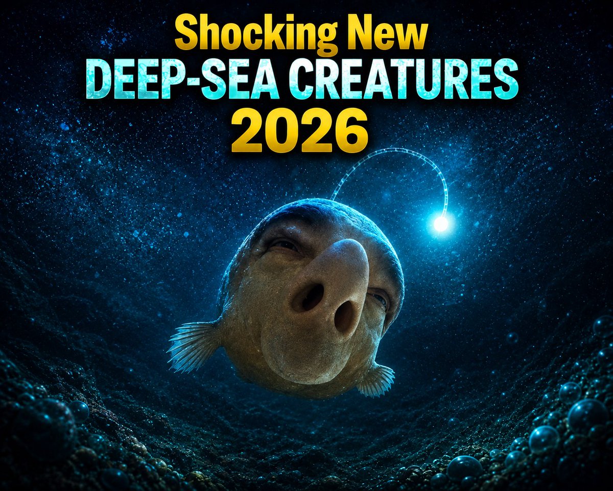 keilsanders's tweet photo. believe or not
new deep sea species discovered
$Nosefish https://t.co/nYjp8W5Cfl