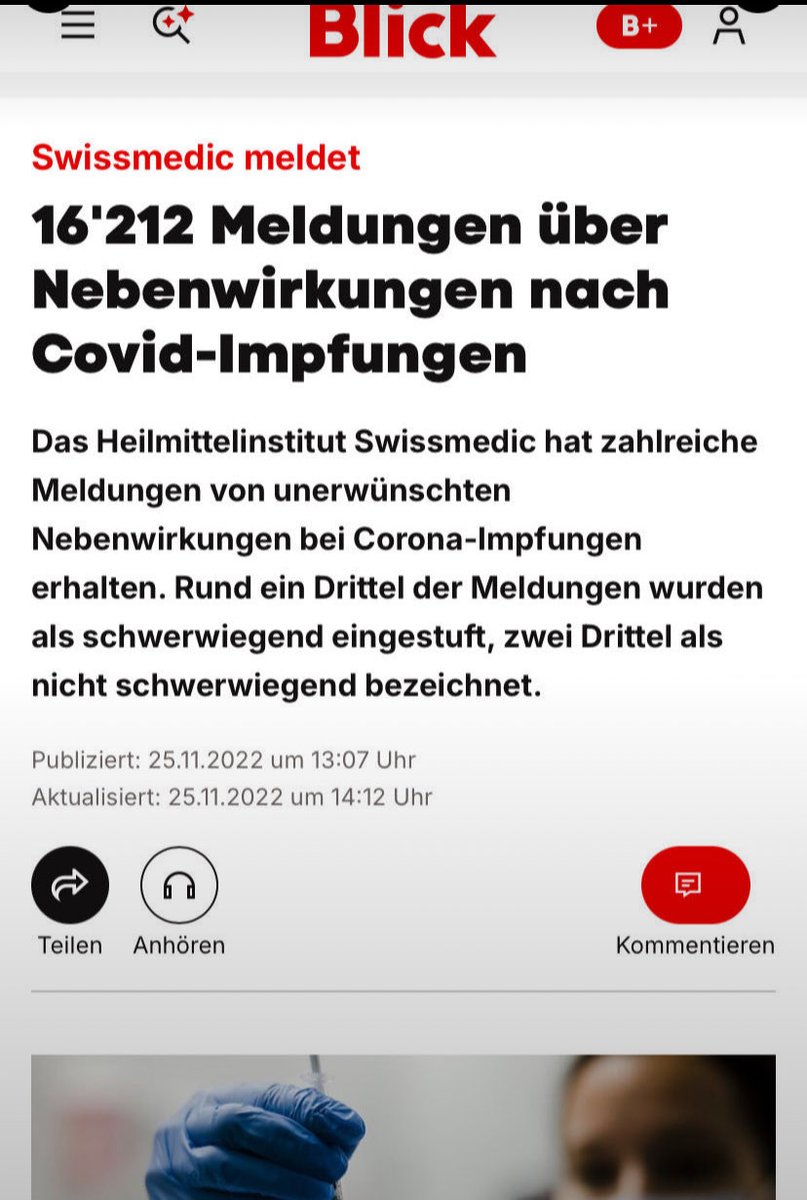 ChantalStadelm1's tweet photo. Blick konnte in der #Coronakrise und für ein Ja zum COVID der WHO Pharmalobbyisten auch Werbung machen für gravierende Impfschäden mit Todesfolgen @Blickch !

Wo bleibt die Coronaaufarbeitung und die RKIProtokolle dieses Unwissenschaftlichen #Impfdesaster ?!

@RealWsiegrist https://t.co/rg7aXgRfZN
