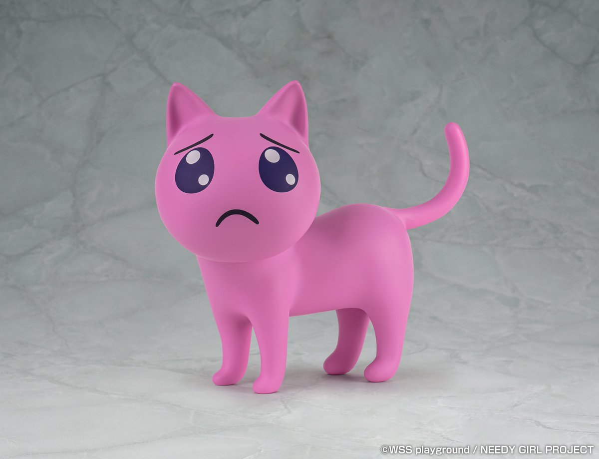 medicos_et_02's tweet photo. 【「ぴえん猫ソフビ」先行販売予告✨】

アニメ「NEEDY GIRL OVERDOSE」より
「ぴえん猫」がソフビフィギュアになって登場！

8/22（土）より開催の
アニメ「NEEDY GIRL OVERDOSE」
×ドン・キホーテコラボにて、先行販売！
※後日受注販売も実施いたします

全高15cm・全長19cmのサイズ感！
3,960円(税込)にて✨

詳細はこちら！
https://t.co/VHg3RRzDRQ

#ニディガ