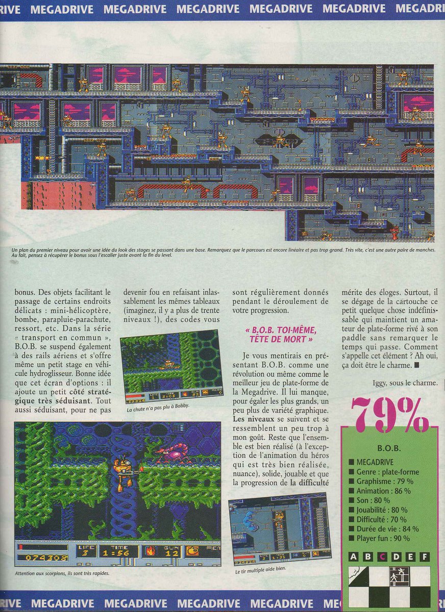 AllmightoFranky's tweet photo. On passe à l'excellent et super fun #MicroMachines, puis le robot #BoB,le tout toujours sur la 16bits de chez #SEGA!! Micromachines j'étais faaaan!! 3/5 https://t.co/LOV6LWEA10