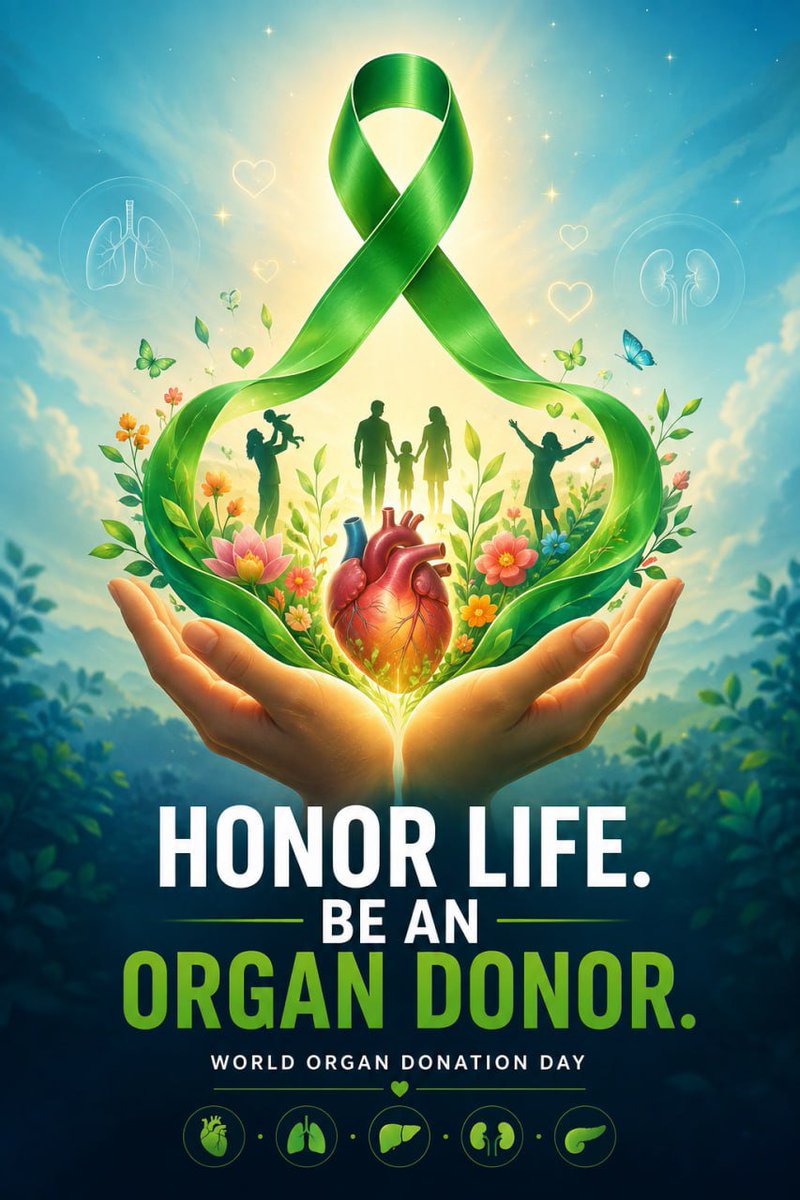 PAI_Work's tweet photo. One decision can change a life forever—register as an organ donor and turn hope into a second chance. 💚🫶 #WorldOrganDonationDay

@CSEPlanB @IndiaFutureAI @phimaanshu https://t.co/PGIPJMdQEI