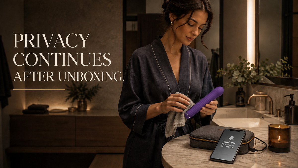 SecHeal_US's tweet photo. Discreet packaging matters.
But privacy shouldn’t end when the box is opened.
Storage, notifications, charging, cleaning, and account access all become part of the user’s private life.
#PrivacyByDesign #AdultProducts https://t.co/wA5teiU1oa