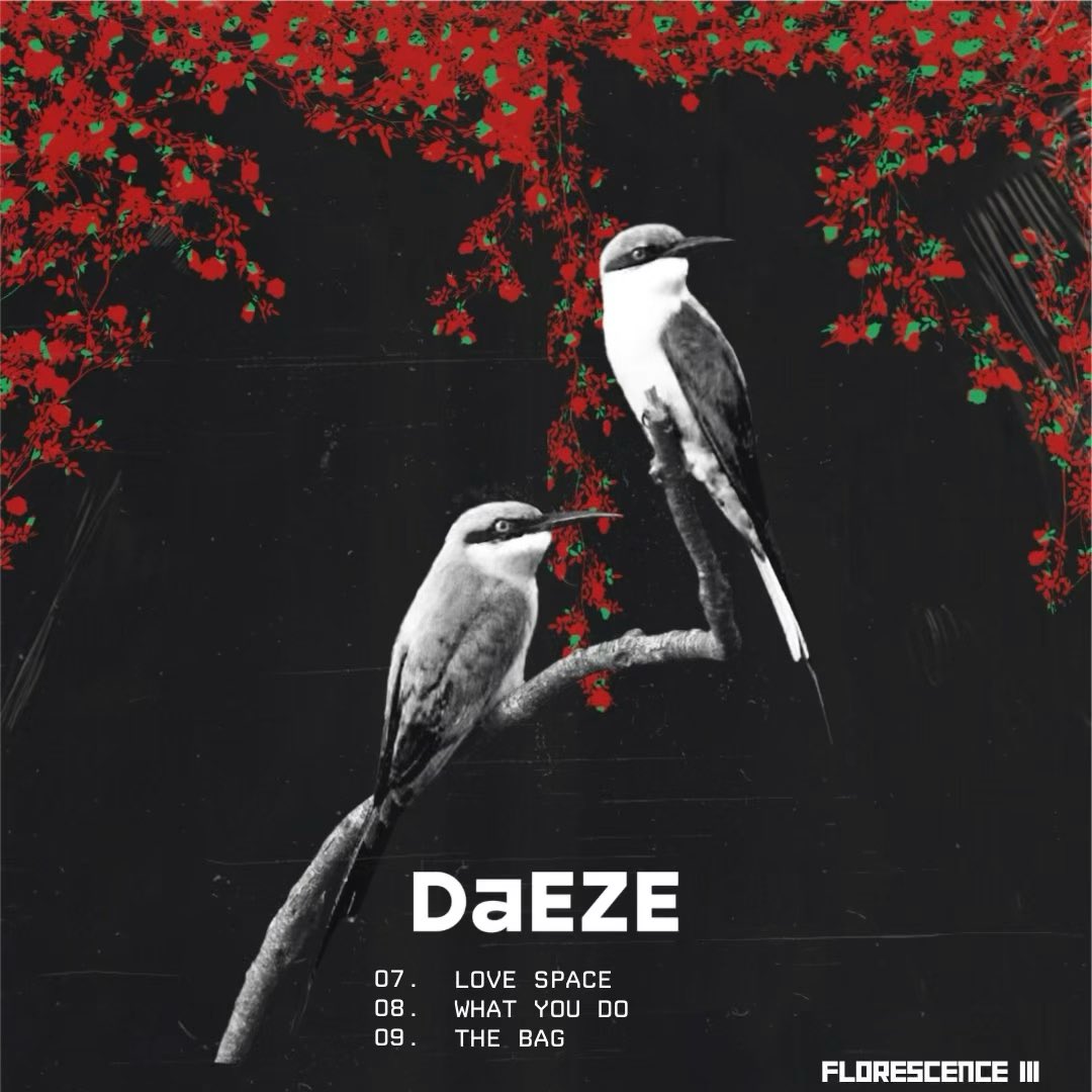 therealesbee's tweet photo. Produced “LoveSpace” &amp; “The Bag” for @daezeinthegrdn’s “Florescence III”. Run it up on your preferred streaming platform. https://t.co/t2jl1UVWPK