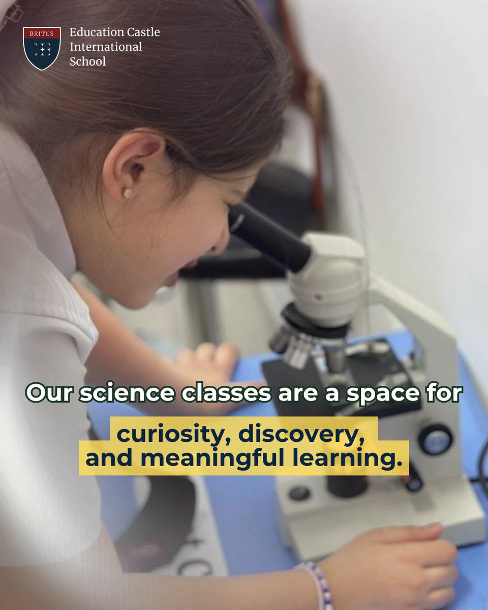 CastleSchools's tweet photo. How are science classes at our school? 🔬🧪

Science goes beyond the textbook!
Through hands-on experiments, observation, exploration, and practical activities, our students get to experience science in a meaningful and engaging way.

From the lab to experiments and dissections, every lesson is a new opportunity to ask, explore, and discover. ✨

Because we believe the best learning starts with real experiences.

 #ECIS #ScienceAtECIS #ScienceLab #HandsOnLearning #LearningByDoing