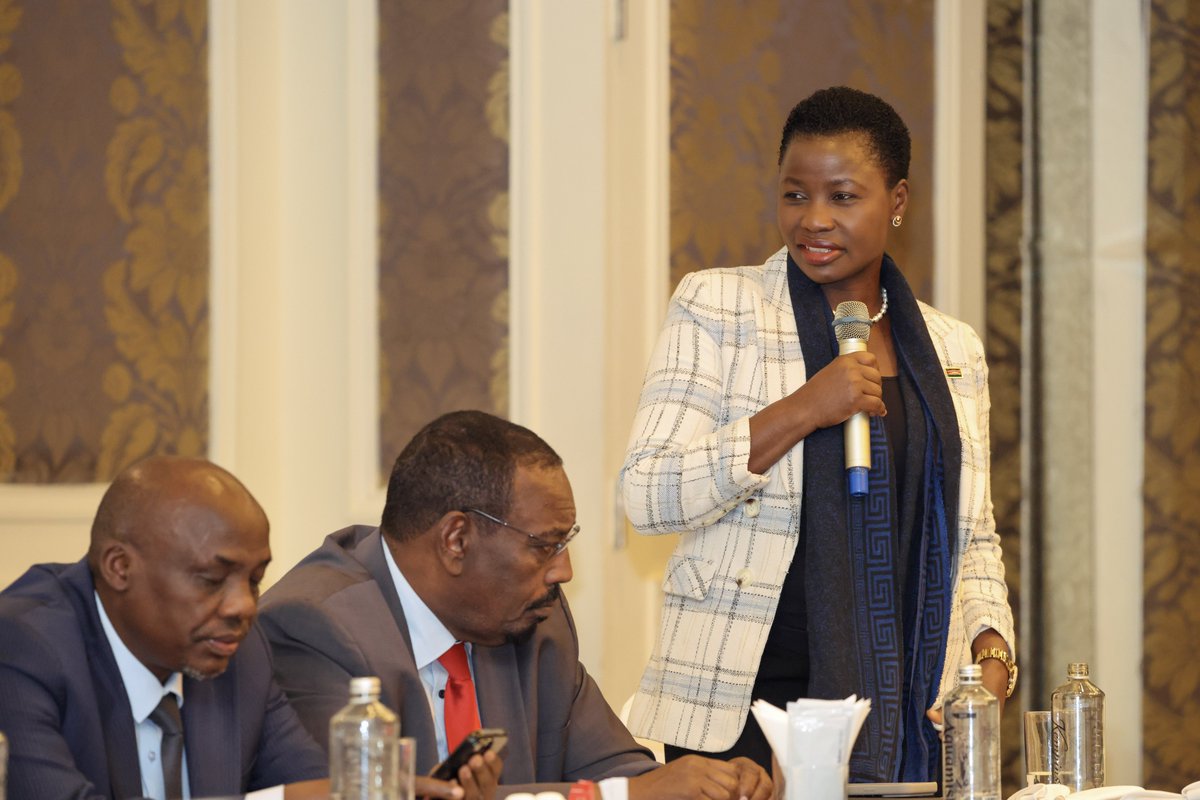 DRSKenya's tweet photo. @C_ServicesKE 2/2 PSs @ray_omollo, Mr. Joseph Mogosi Motari (Social Protection), Carren Ageng'o (Children Services), Dr. Paul Kipronoh Ronoh (Agriculture) and Hon. Susan Auma Mang'eni (MSMEs); MPs Hon. @Farah Maalim (Daadab) and Hon. Yakub Farah (Fafi); and Representatives from NBI and Garissa https://t.co/8PpOX0ZenQ