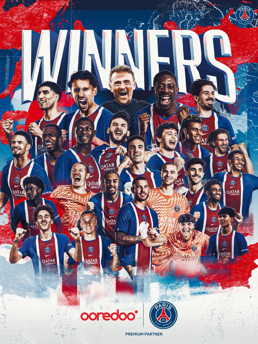 OoredooOman's tweet photo. أبطال السوبر الأوروبي! 🏆
نهنئ باريس سان جيرمان على التتويج بلقب كأس السوبر الأوروبي بعد أداء استثنائي
#طوّر_عالمك 🚀
**
Champions of Europe! 🏆 Congratulations to Paris Saint-Germain on winning the UEFA Super Cup after a spectacular performance.
#upgradeyourworld 🚀 https://t.co/cVNUx5AX9r