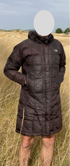masterindown's tweet photo. another lovely day for a stroll in the countryside #pufferjacketfetish #cumonmynorthface #downcoatfetish https://t.co/RF6BpW9n0f