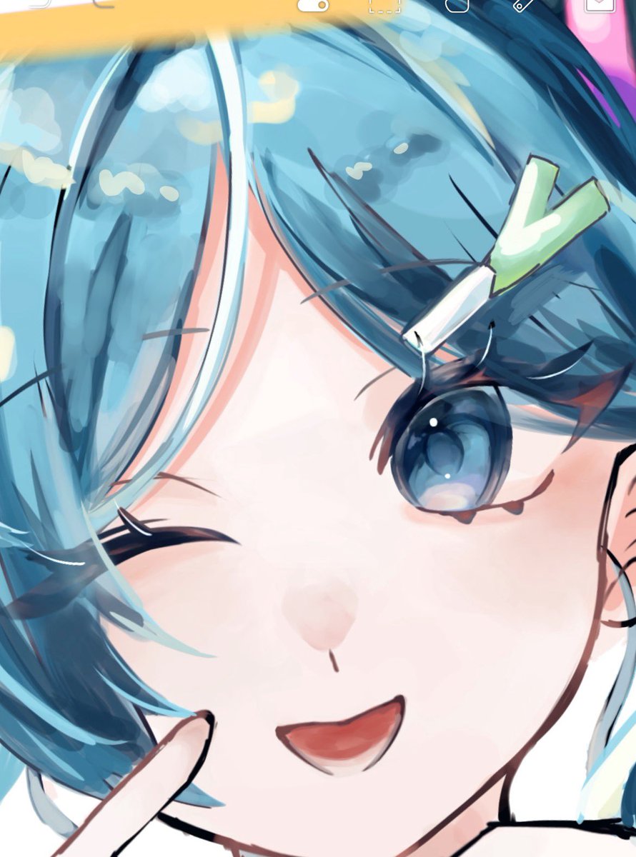 Motineko0222's tweet photo. まじでお顔可愛く描けた
#初音ミク
#絵柄が好みって人にフォローされたい https://t.co/p9pkI5tzoM