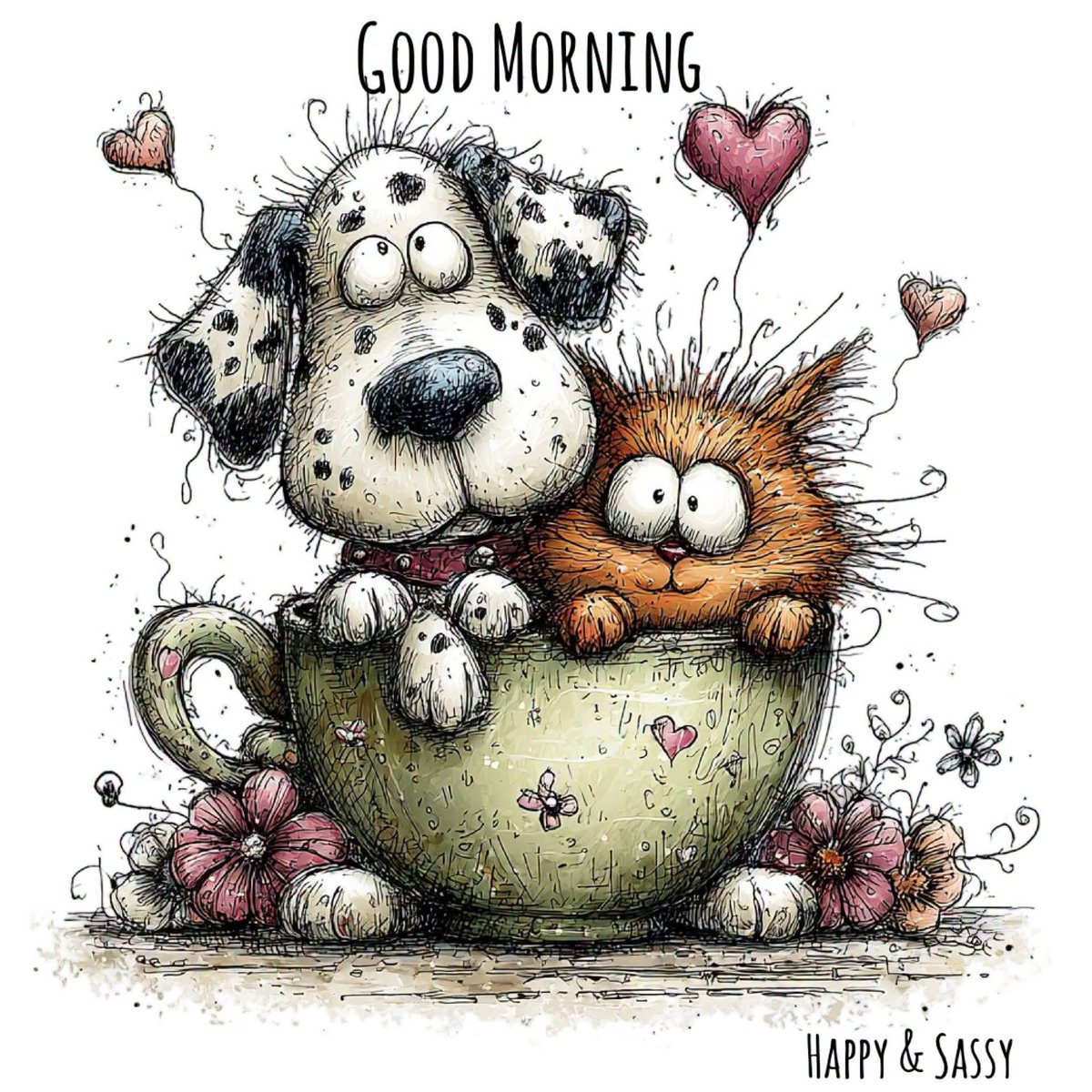 LifeWithJohn's tweet photo. Hello, Thursday! Let's call this "Waking up frazzled."
While this image is cute, frazzled is not. It's associated with high stress, a racing mind, or poor sleep. Your nervous system feels "on" and overwhelmed before your feet even touch the floor. Let's strive for a calm day! https://t.co/gecm8dyAC3