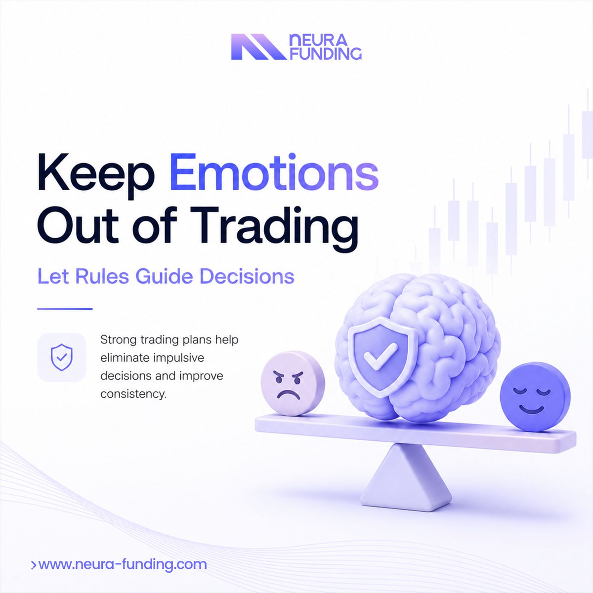 Neurafunding's tweet photo. Your emotions should never control your trades. 

Have a strategy.
Set your rules.
Trust your process.

Discipline beats emotion. Every time.

#NeuraFunding #TradingMindset #ForexTrader #TradingTips https://t.co/VZa1e6oZm4