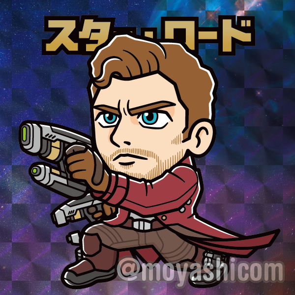 moyashicom's tweet photo. まだ描いてなかったカーディアンズから
スター・ロード
ポスターのビジュアルって、衣装などのデザインが本編のものと微妙に違ってたりするので、なるべく本編準拠でまとめてます。
#MARVEL #GuardiansoftheGalaxy https://t.co/aTBbAVEtSC