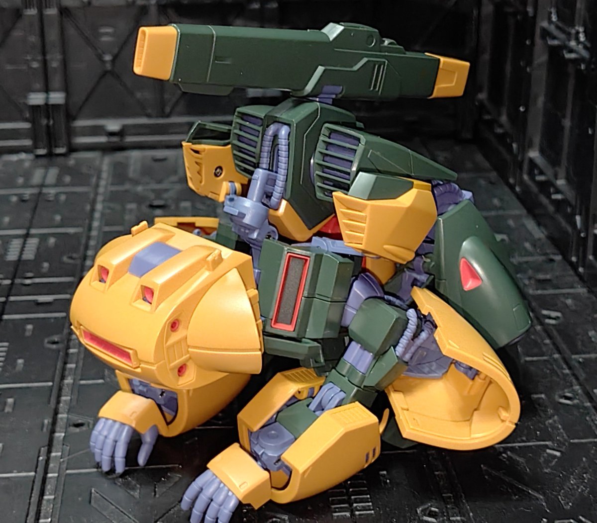 gmball1969's tweet photo. Robot魂 アッシマー Ver.A.N.I.M.E.の新形態モビルワーカーモード
とビーストモード https://t.co/BbbGBv8aR6
