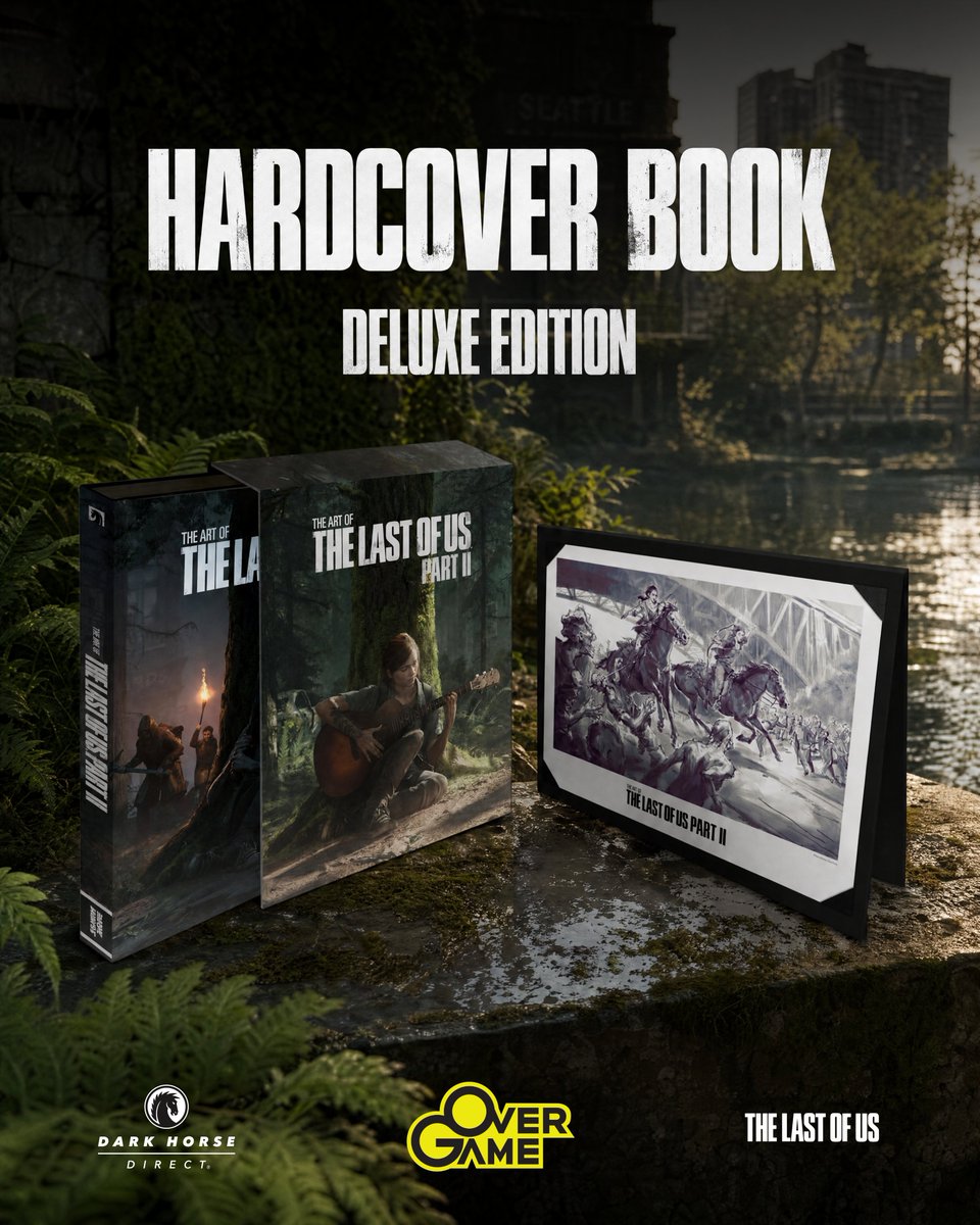 OverGame's tweet photo. The Last of Us dünyasını yakından keşfedin!
Dark Horse ve Naughty Dog iş birliğiyle hazırlanan The Art of The Last of Us - Part II - Part II Deluxe Edition sürümleri, ön siparişe özel fiyat avantajlarıyla OverGame'de!
#OverGame #TheLastOfUsPartII #DarkHorse #NaughtyDog https://t.co/uPZAmmczY3