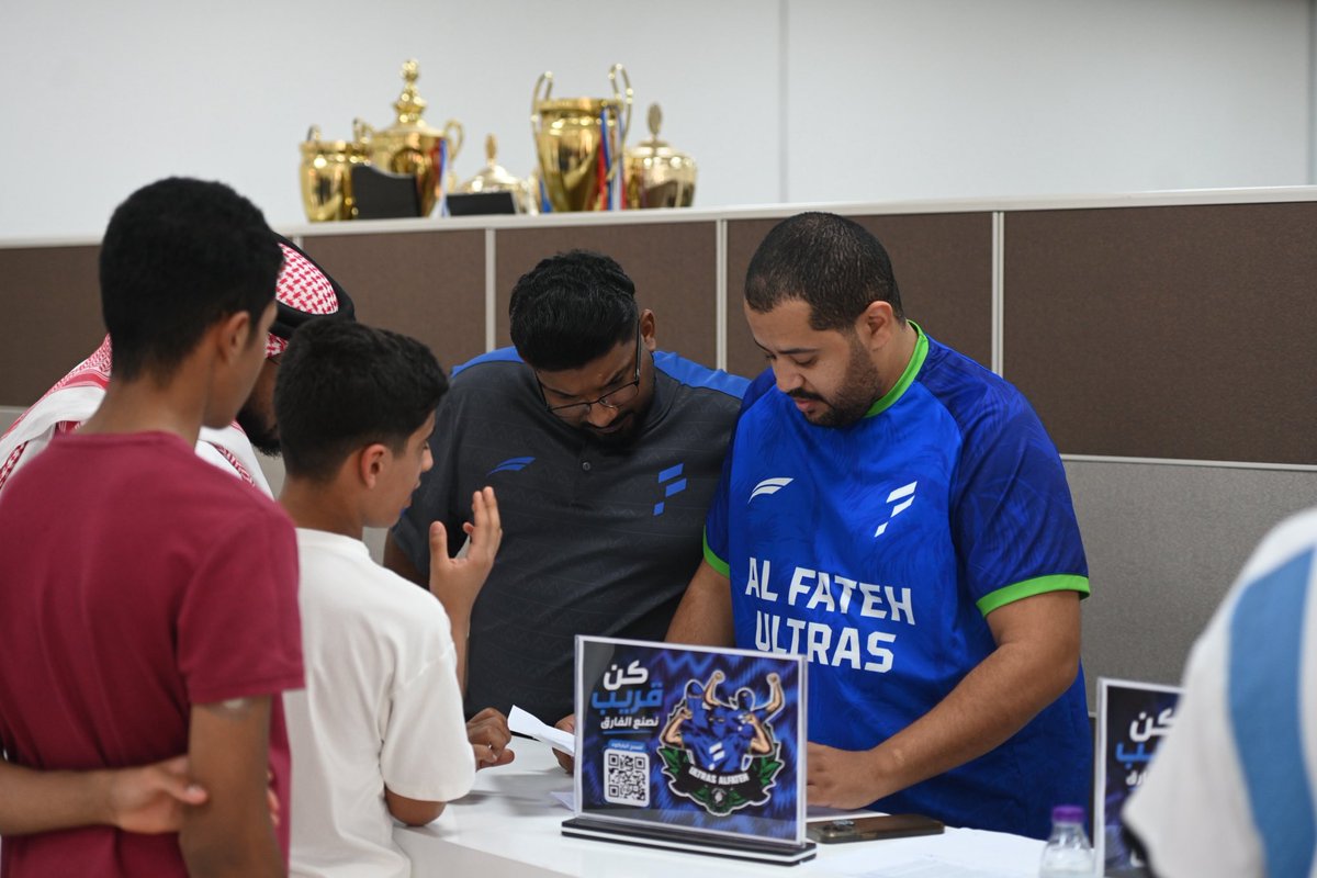 ULTRAS_ALFATEH's tweet photo. 📸| 
لقطات من حضور أعضاء #التراس_الفتح 
لتحديث البيانات 🥷🏾 https://t.co/uBqnrhrV3r